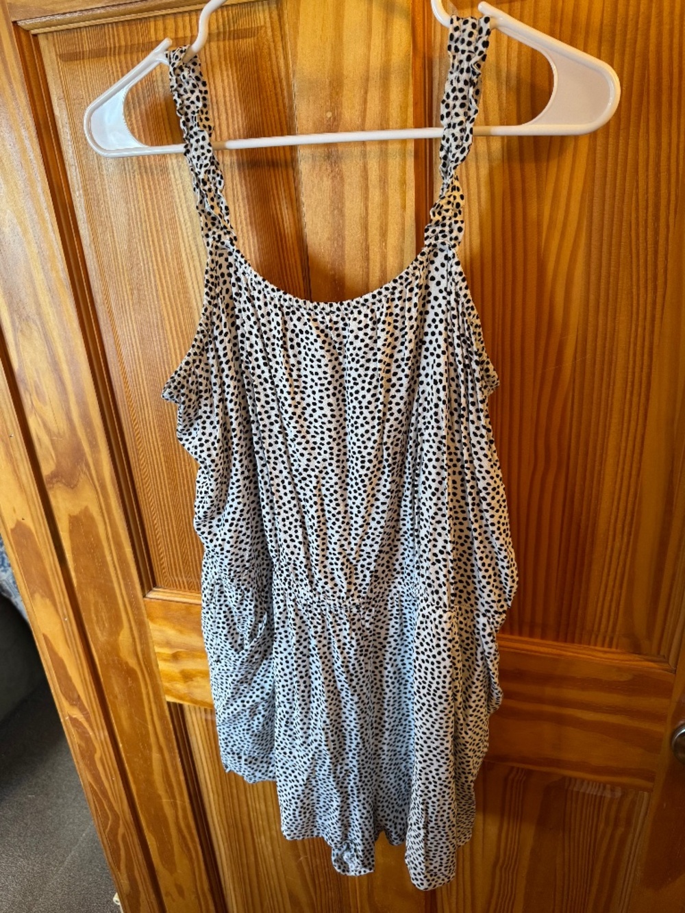 Black and White Express Romper